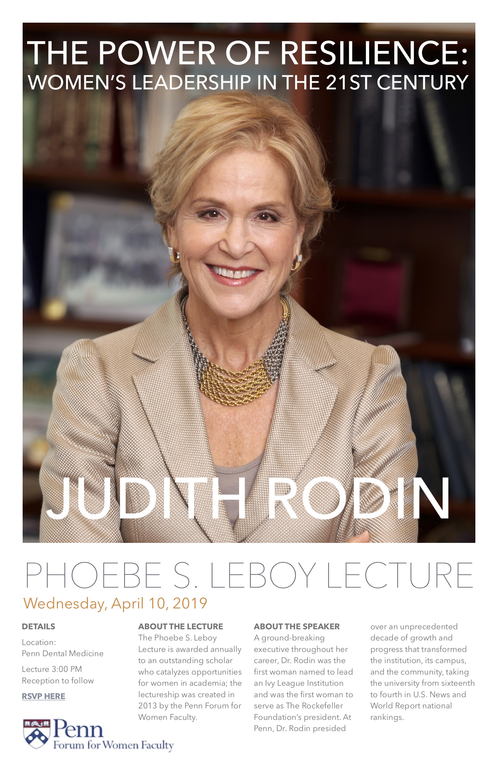 Leboy Lecture - Rodin 2019