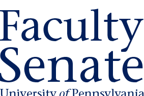 Faculty Senate - University of Pennsylvania with crest
