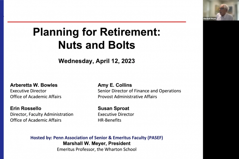 Nuts & Bolts of Retirement